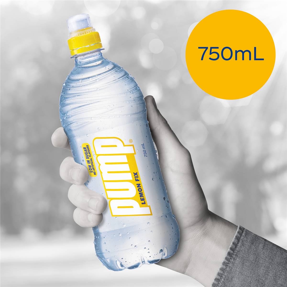 Pump Water Lemon 750ml | Woolworths