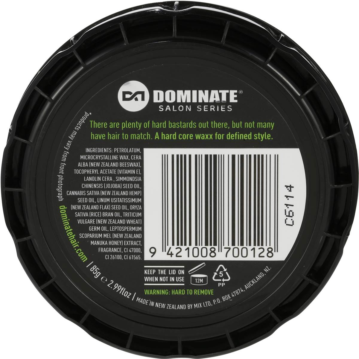 Dominate Rok Wax For An Extra Hard Hold 85g Woolworths