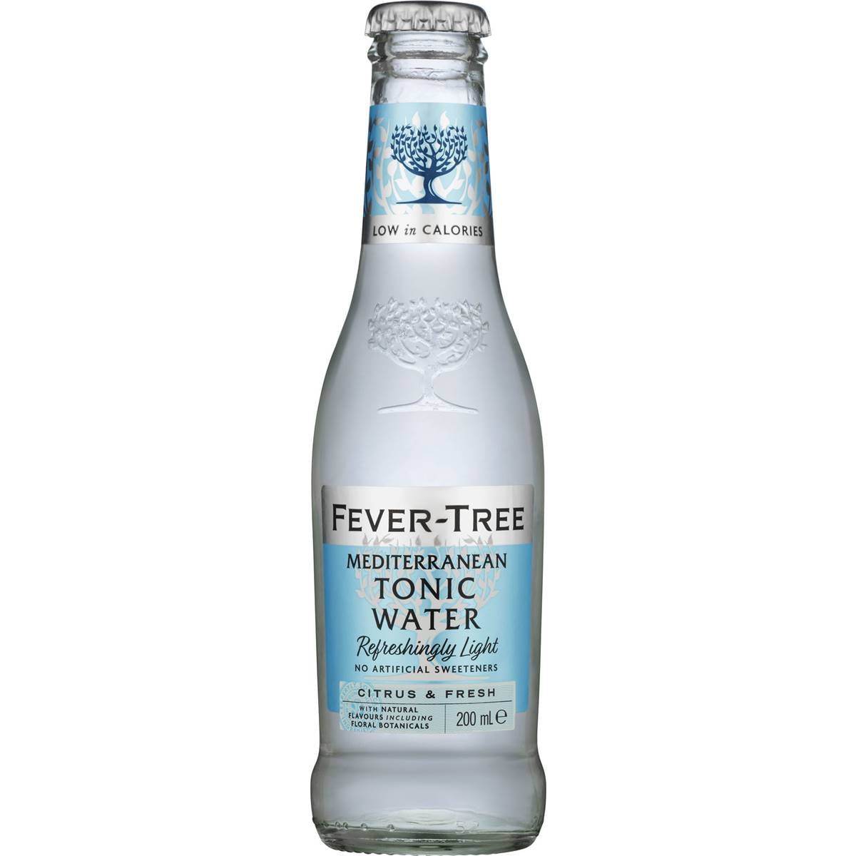 Fevertree Mediterranean Light Tonic Water 4 X 200ml Woolworths