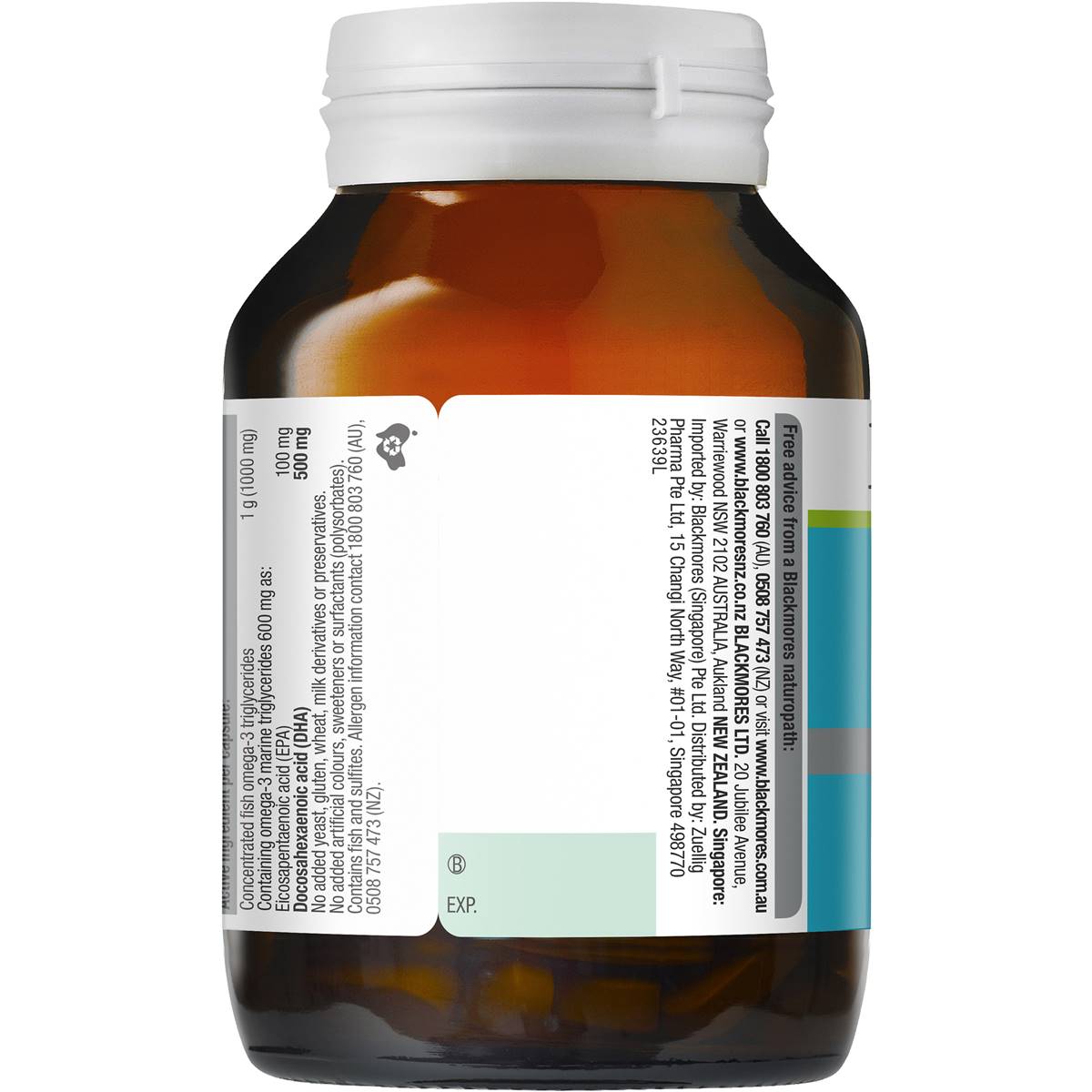 Blackmores Omega Brain High Dha Fish Oil 60 Pack Woolworths