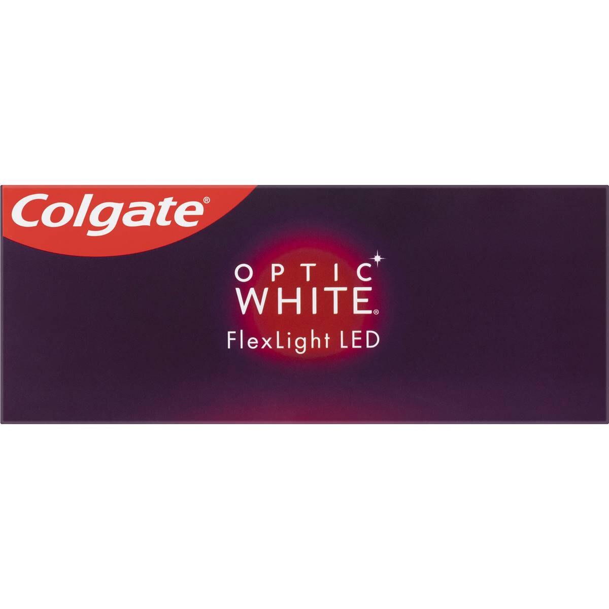 Colgate Teeth Whitening Kit Optic White Flexlight Led Each Woolworths