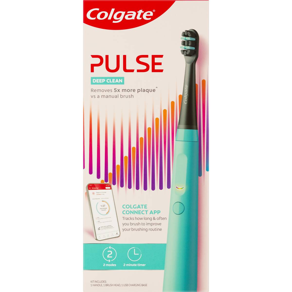 Colgate Electric Toothbrush Pulse Series 1 Deep Clean Each Woolworths