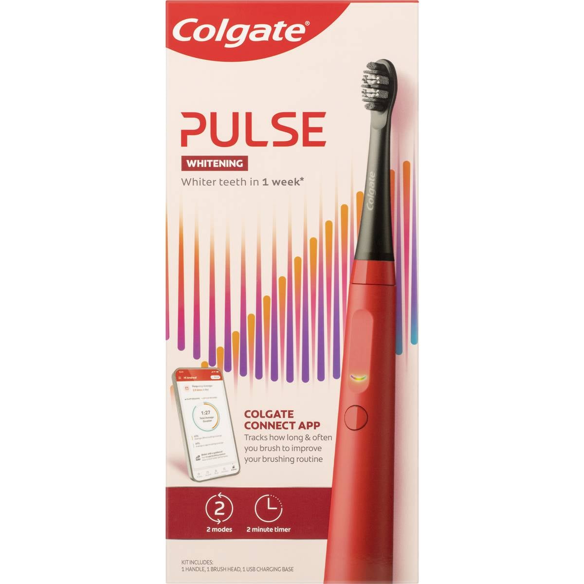 Colgate Pulse Electric Toothbrush Series 1 Whitening Each Woolworths
