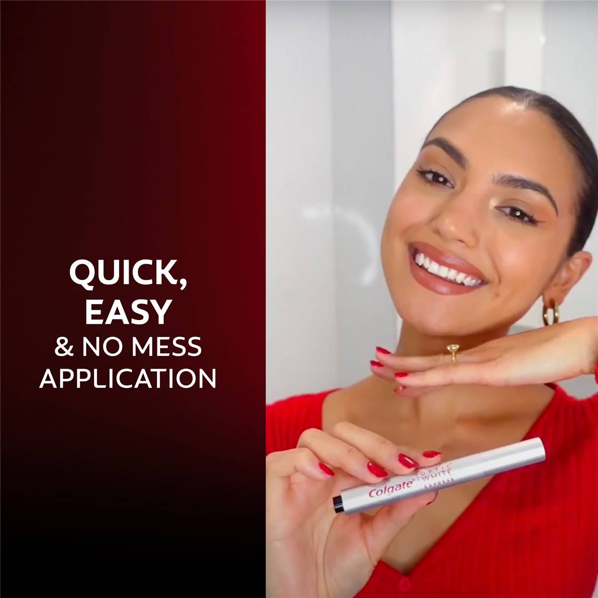 Colgate Teeth Whitening Pen Optic White Express Each Woolworths