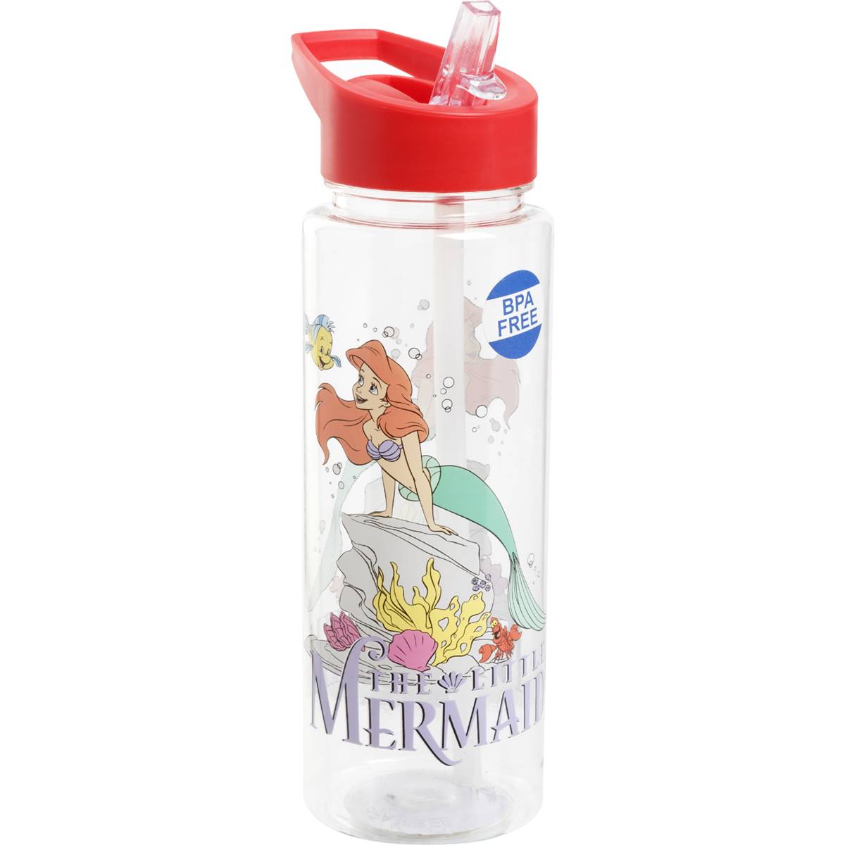 Disney Little Mermaid Drink Bottle 700ml Each Woolworths