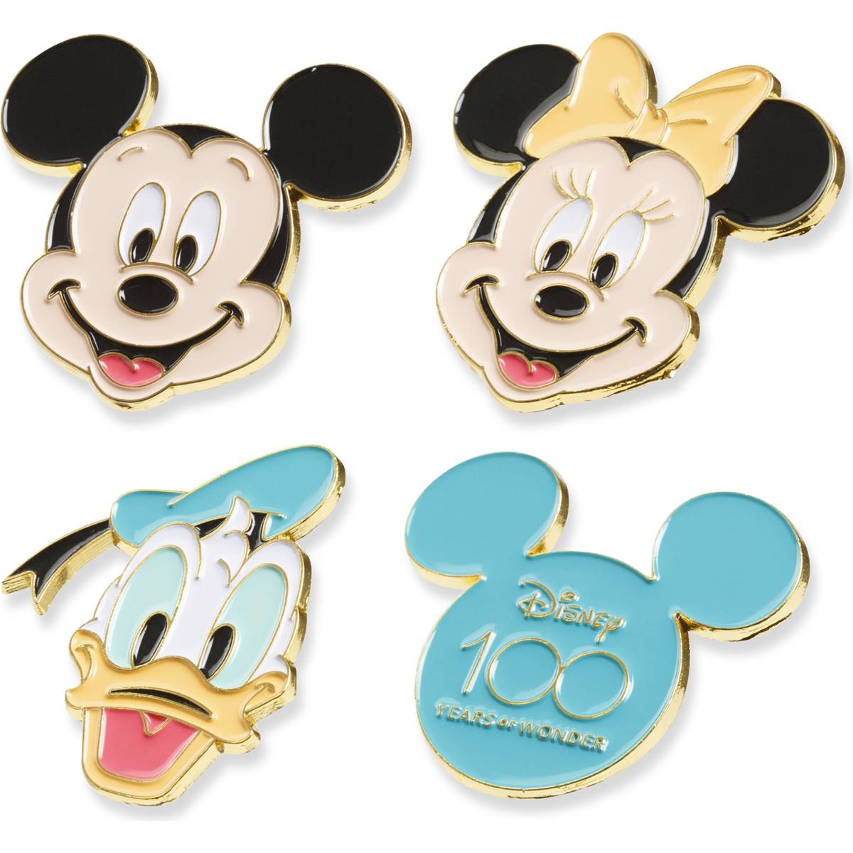 Disney Lapel Pins Set Of 4 Each Woolworths