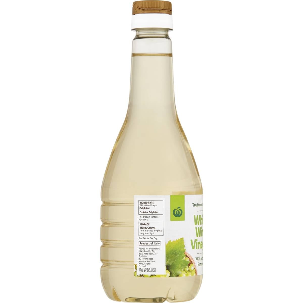 Woolworths Vinegar White Wine 500ml Woolworths