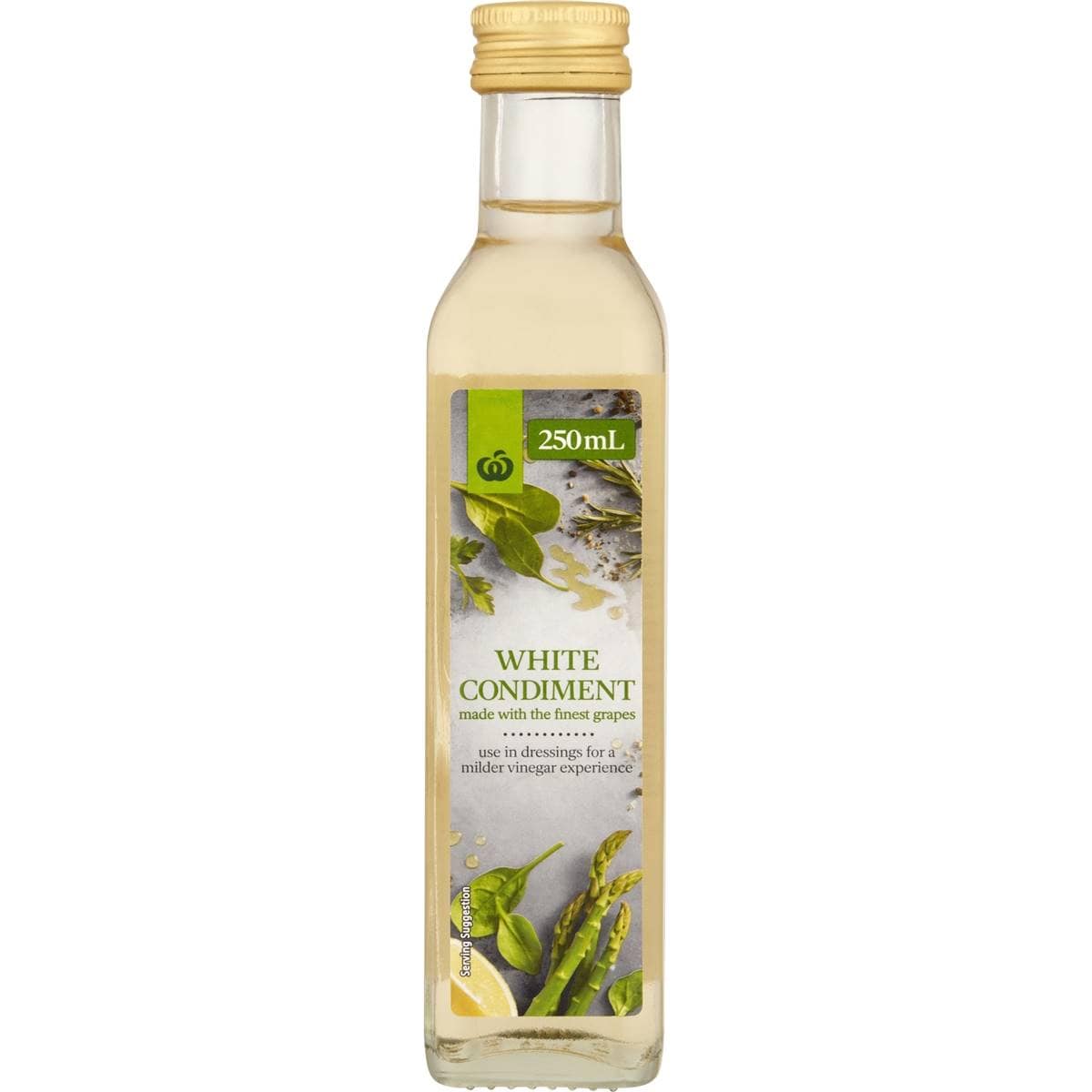 Woolworths Vinegar Balsamic White 250ml Woolworths