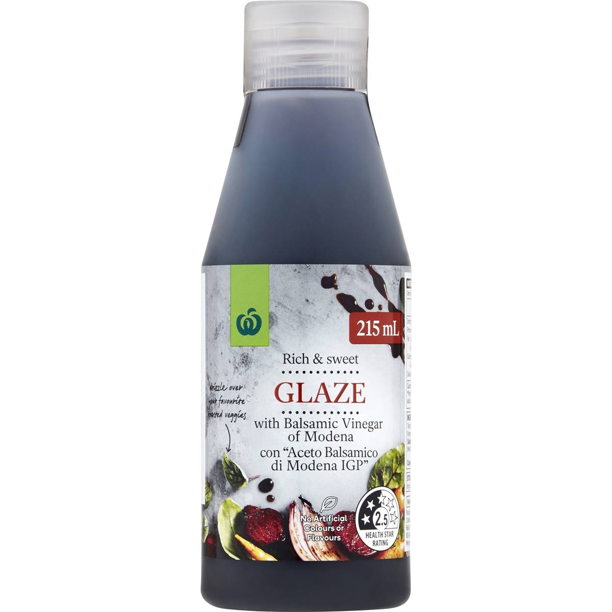 Woolworths Vinegar Balsamic Glaze 215ml Woolworths