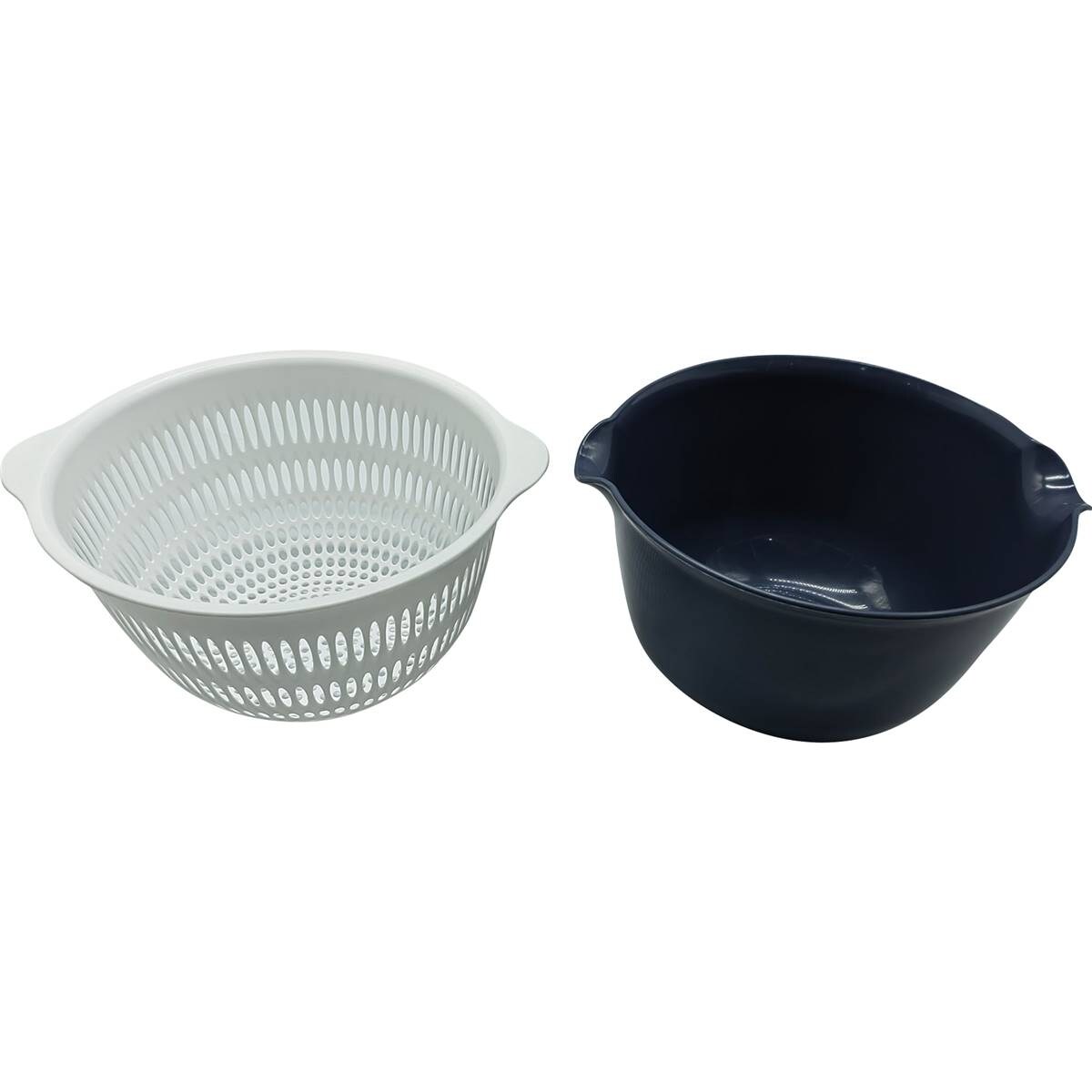 Mint Colander Bowl 2 Piece Set Assorted Each Woolworths