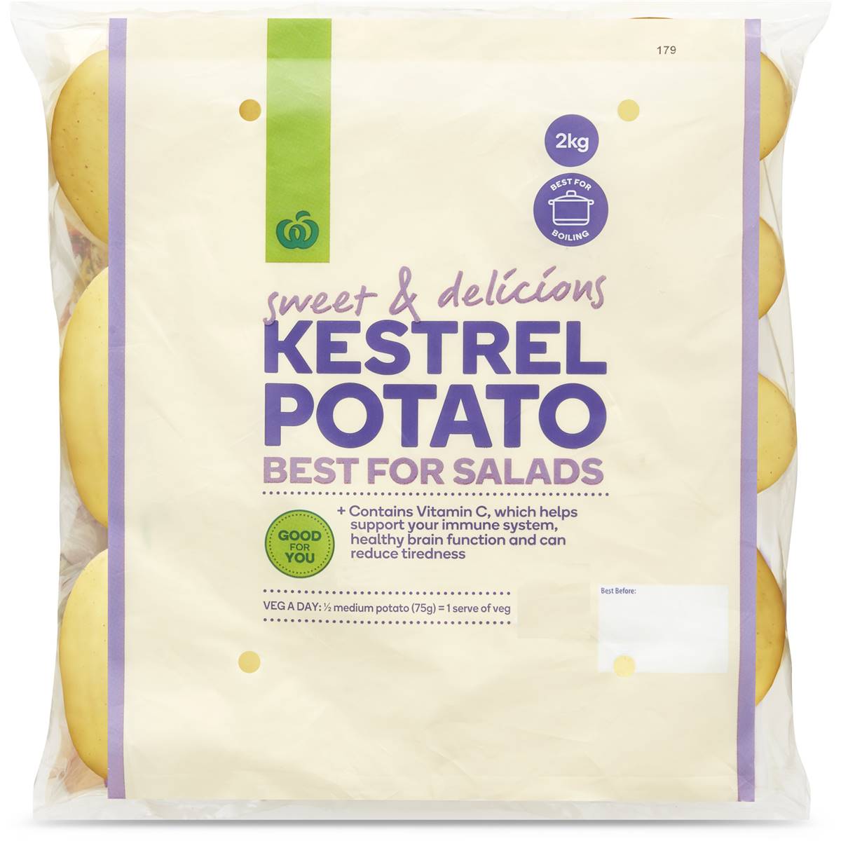 Woolworths Potato Kestrel 2kg Bag Woolworths
