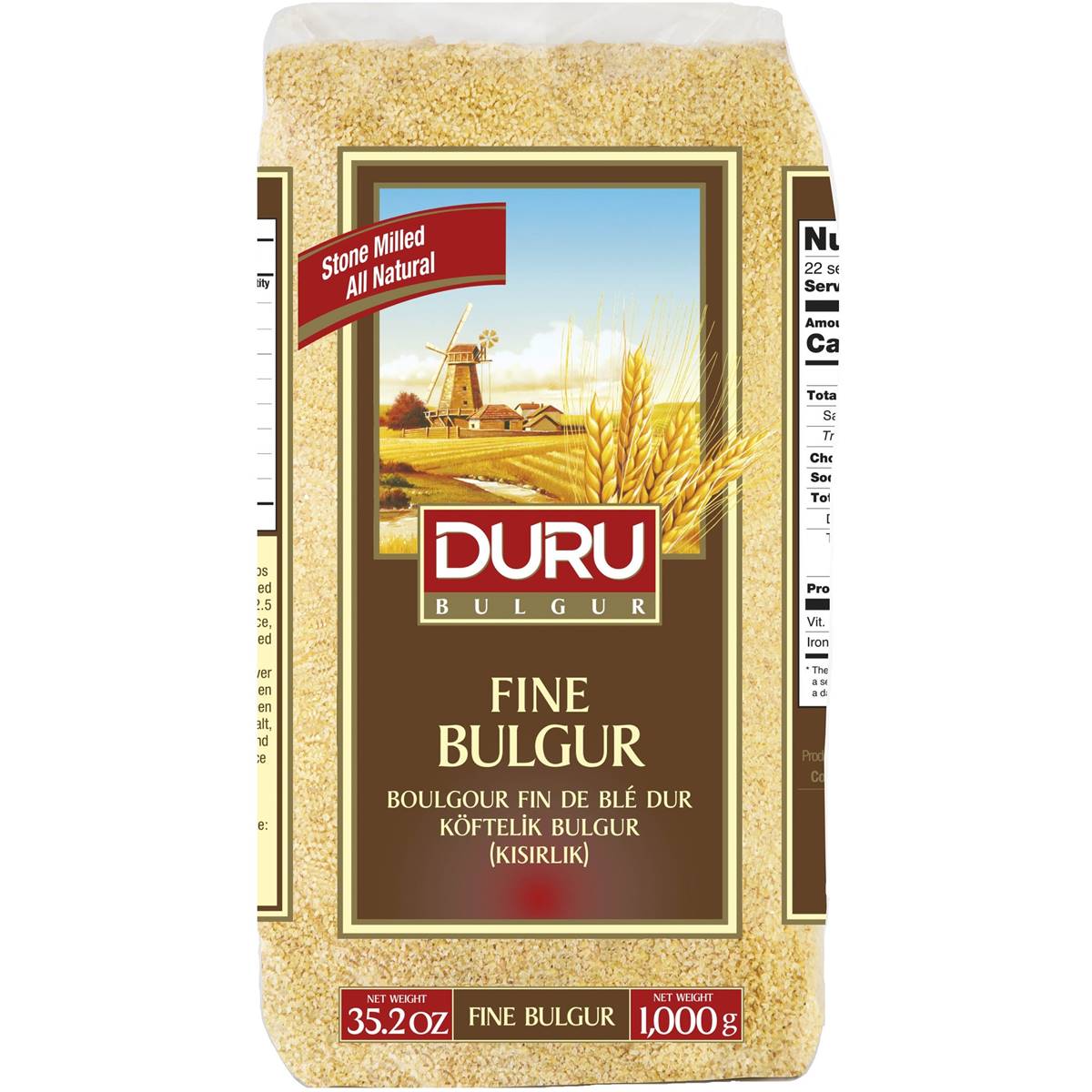 Duru Bulgur Yellow Fine
