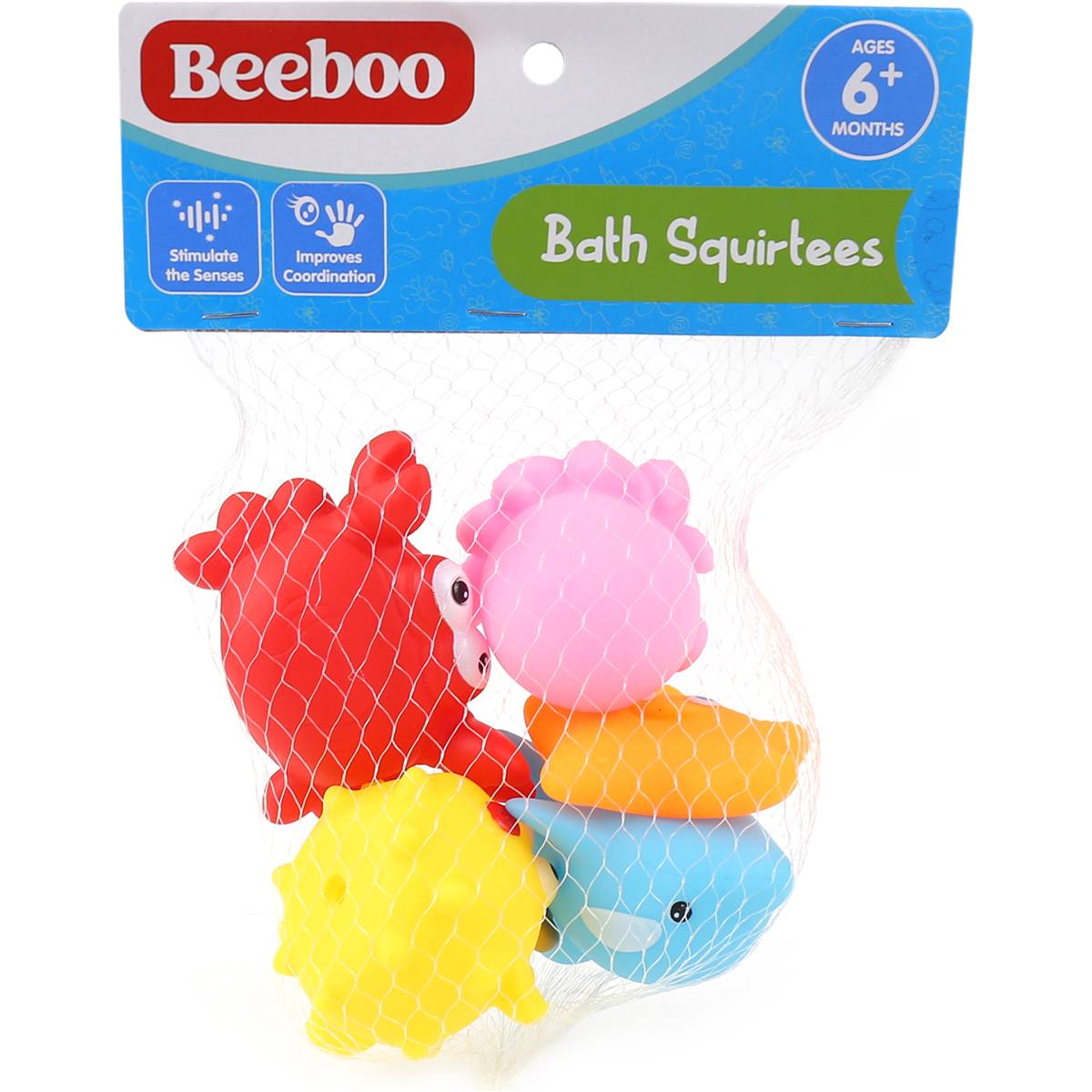 Beeboo Bath Squirtees 5 Pack | Woolworths