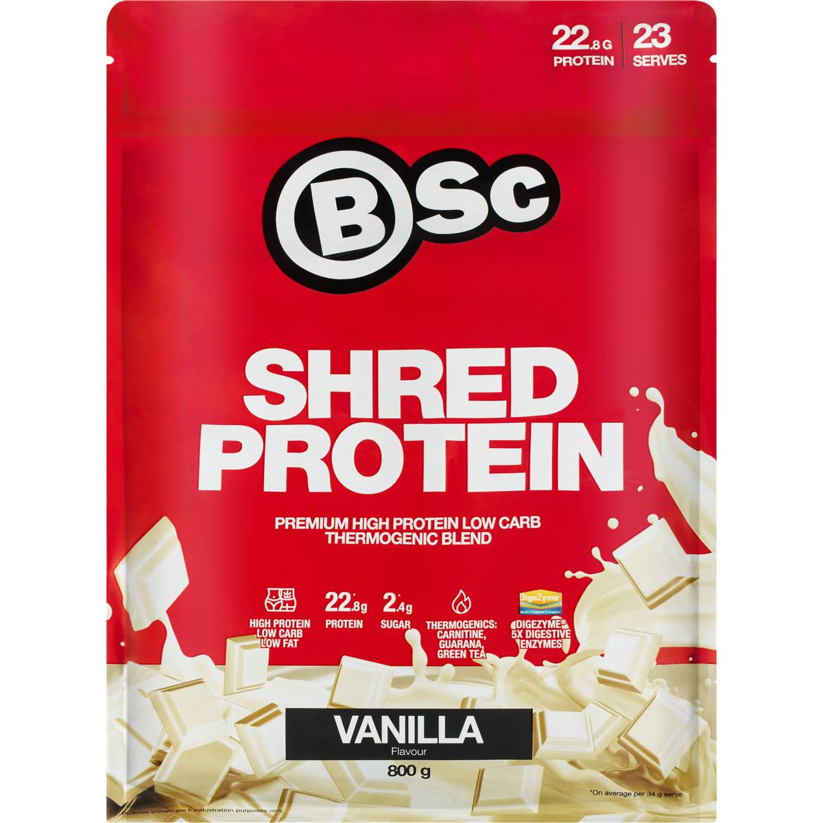 bsc-shred-protein-powder-vanilla-800g-woolworths