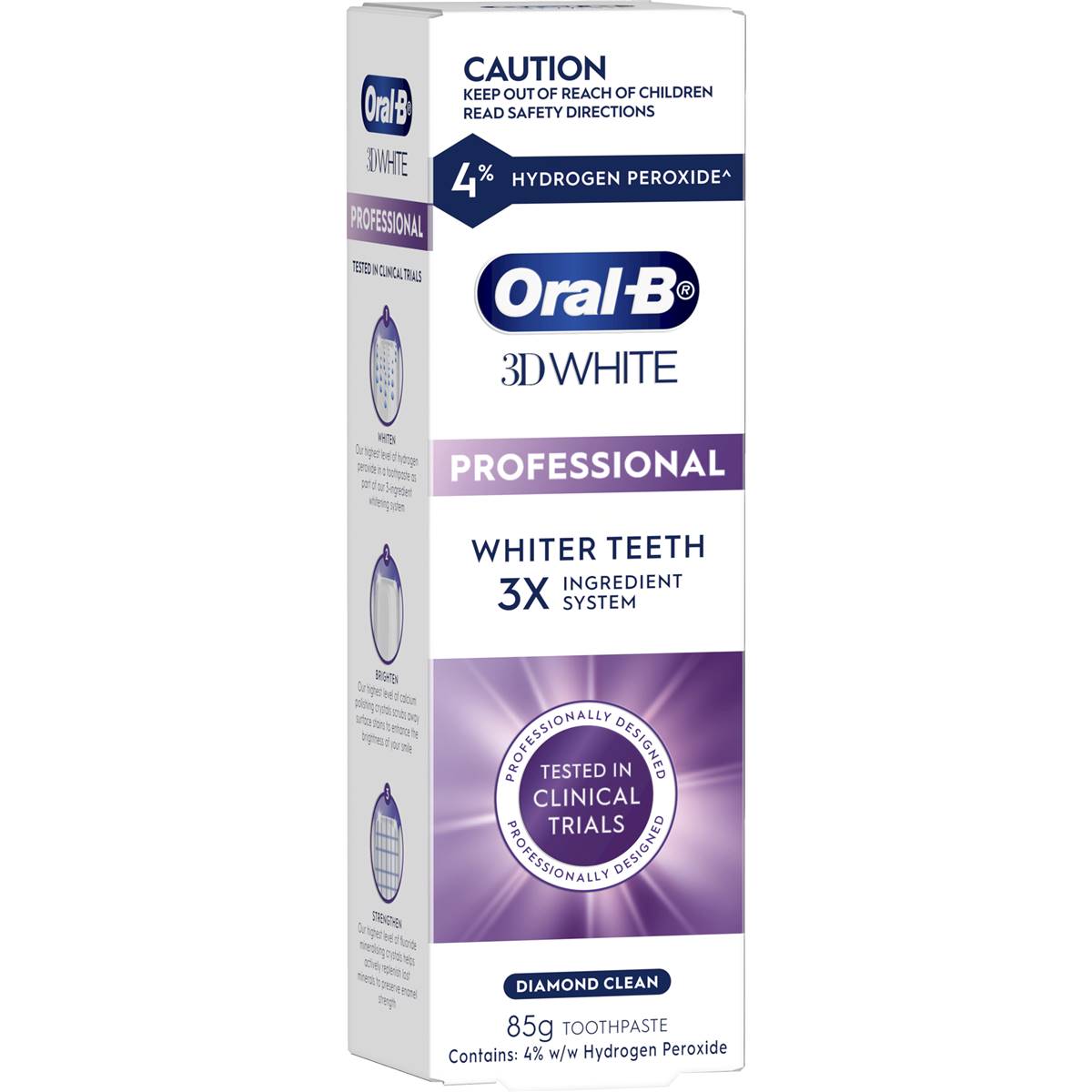 Oral B 3d White Professional Whitening Toothpaste