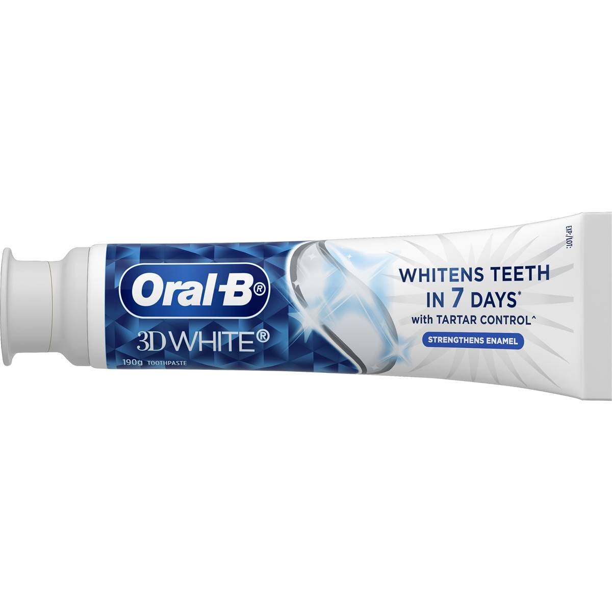 Oral B 3d Whitening Strengthening Enamel Toothpaste 190g | Woolworths