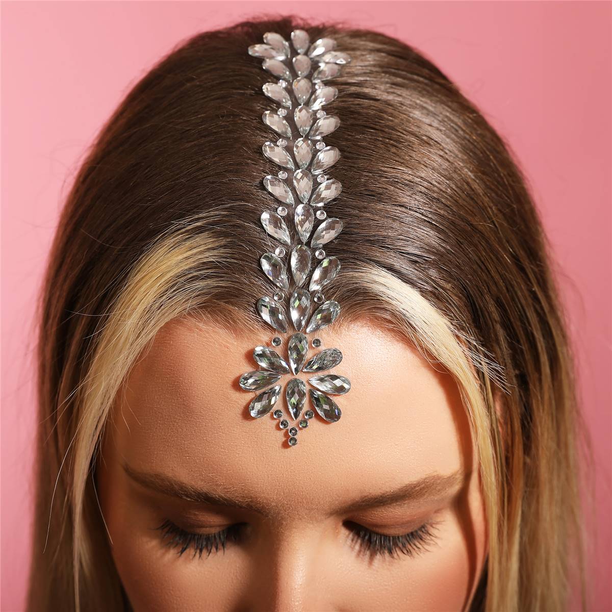 Mcobeauty Stick On Hair Jewels Silver Love Is Love Each Woolworths