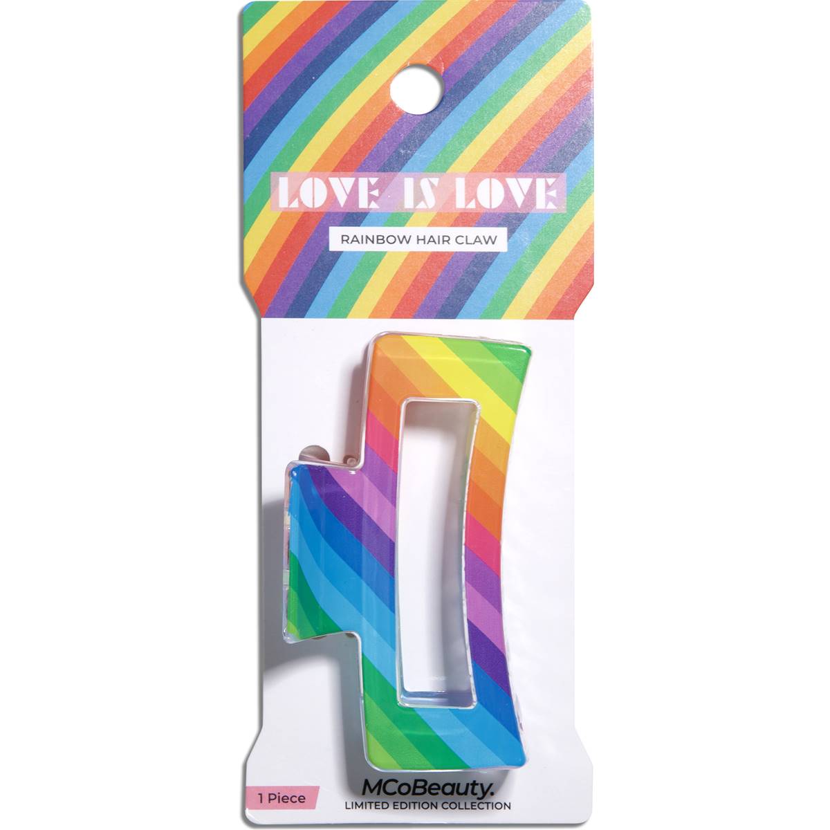 Mcobeauty Hair Claw Rainbow Love Is Love