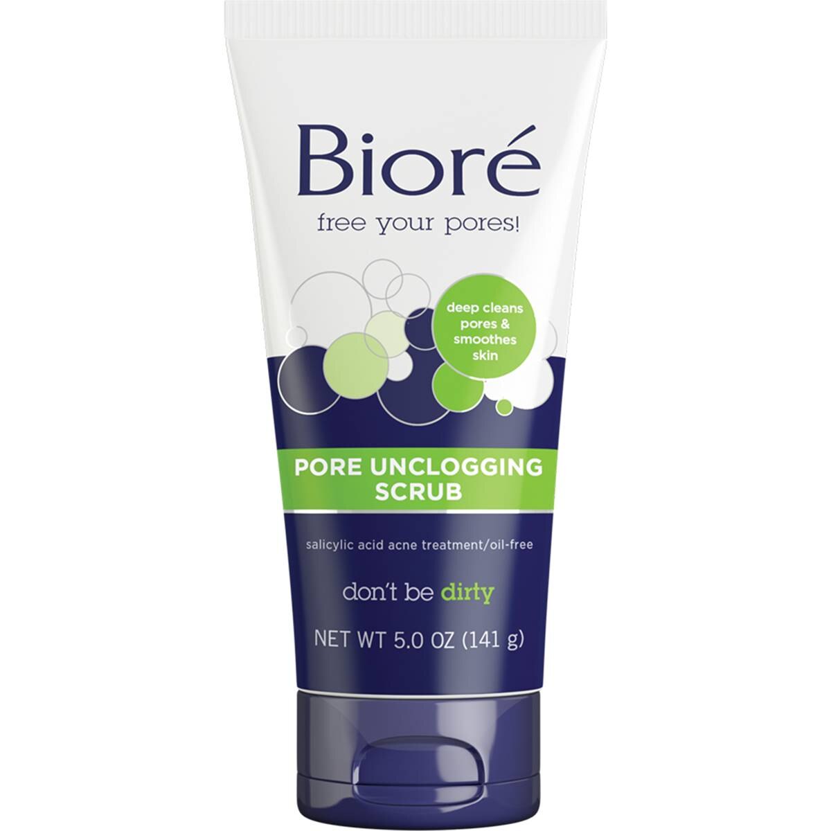 Biore Facial Scrub Pore Unclogging