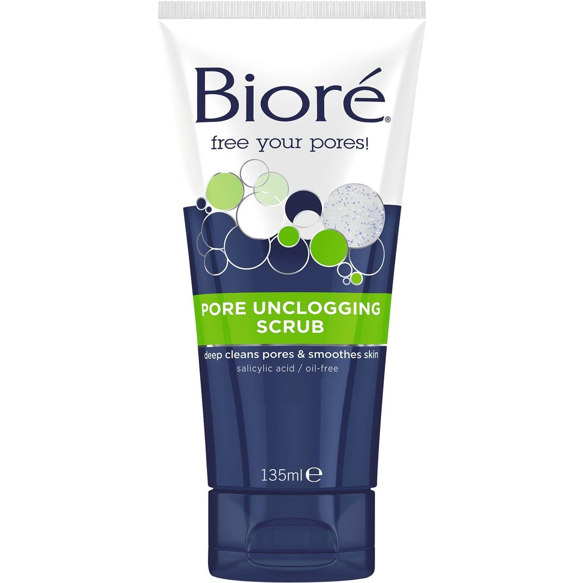 Biore Facial Scrub Pore Unclogging 141g Woolworths