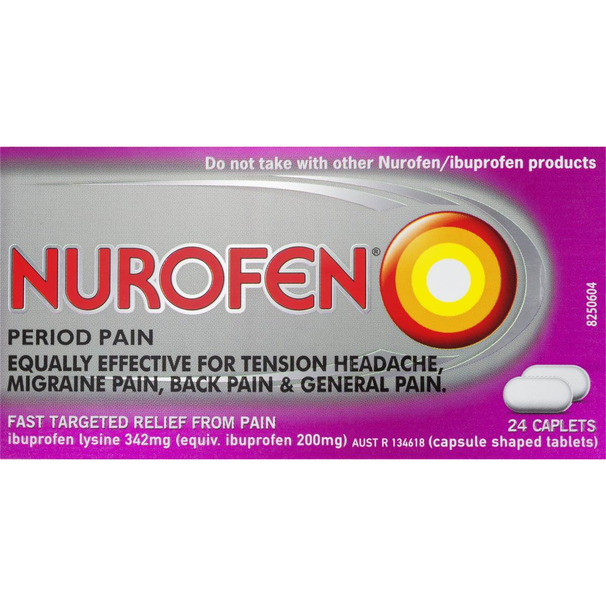 Nurofen Tablets Period Pain 24pk Woolworths