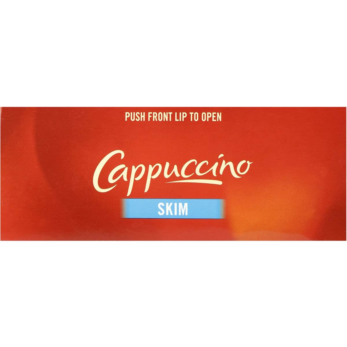 Nescafe Coffee Sachets Cappucino Skim 20pk Woolworths