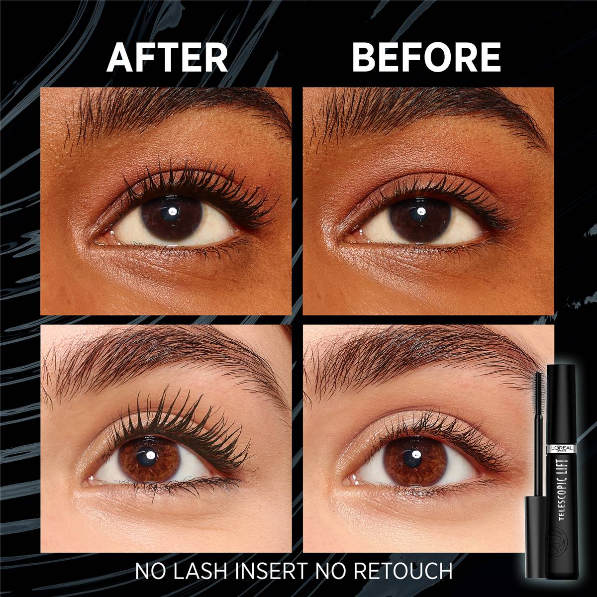 L Oreal Telescopic Lift Mascara Black Each Woolworths   258794 9 