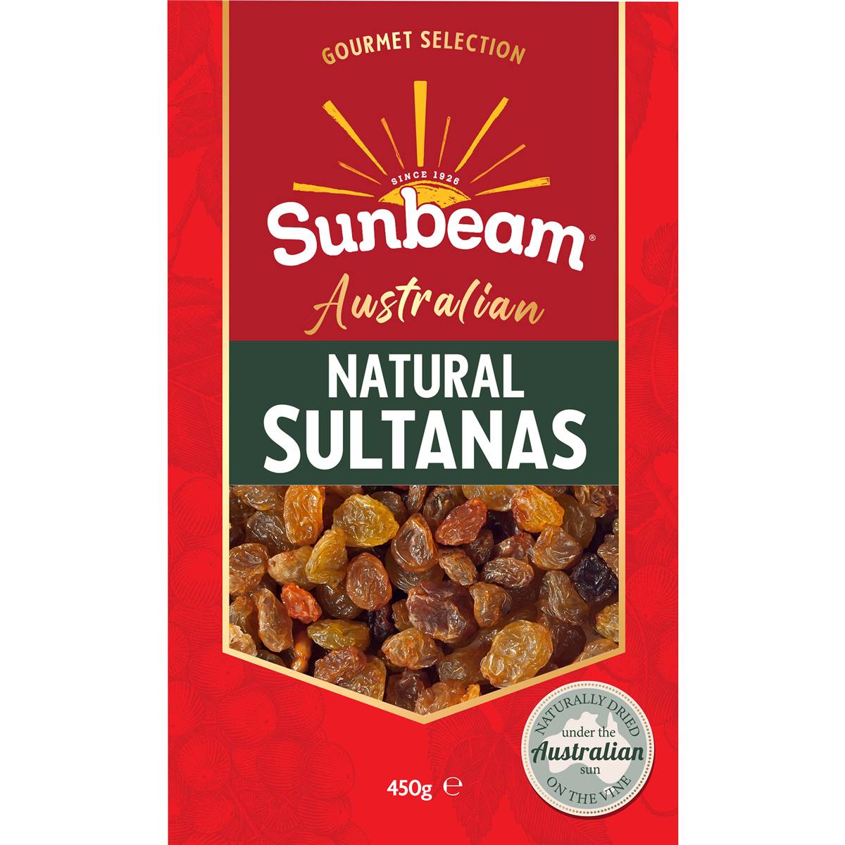 Sunbeam Australian Natural Sultanas 450g Woolworths