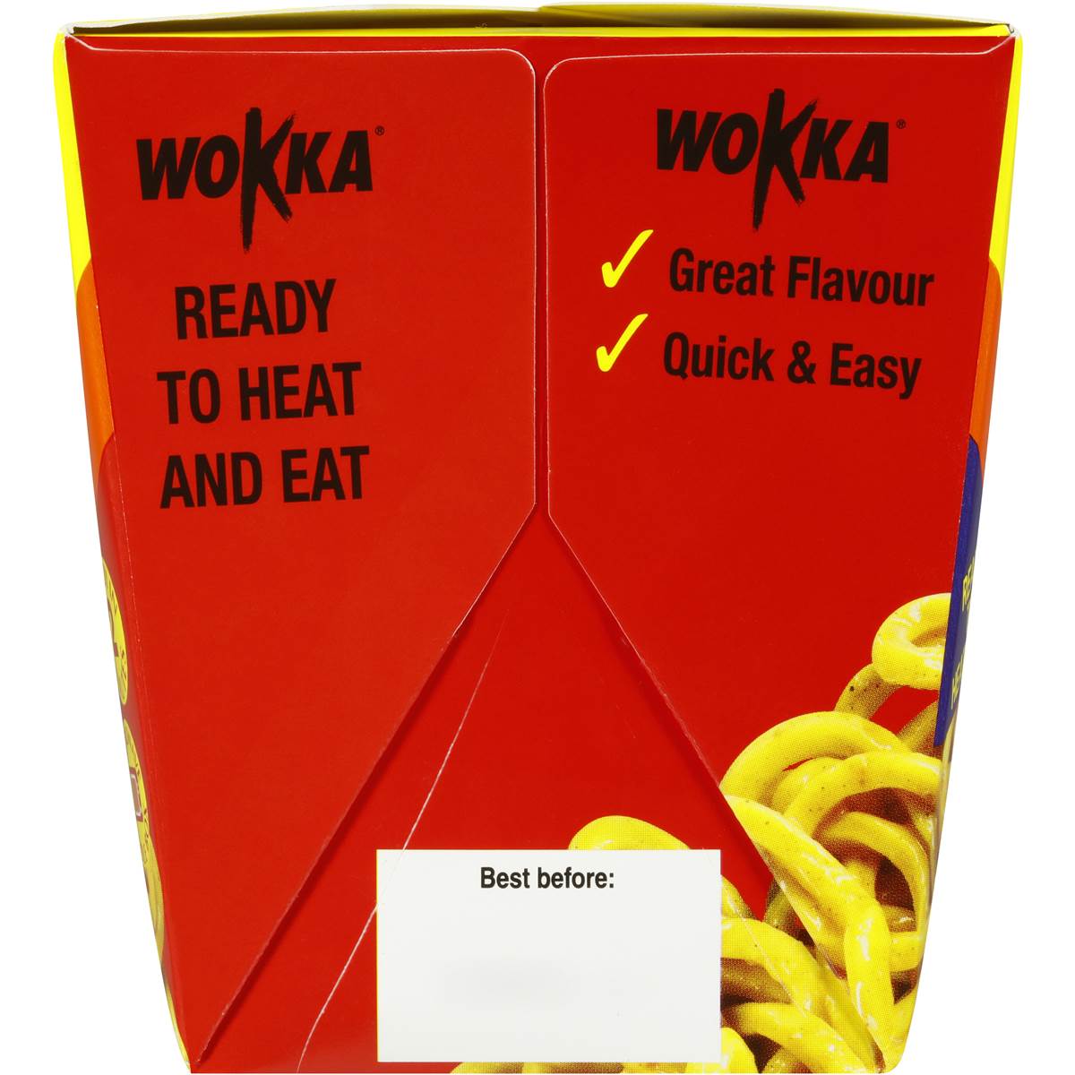 Wokka Thai Peanut Satay Sauce Noodle Box 350g Woolworths