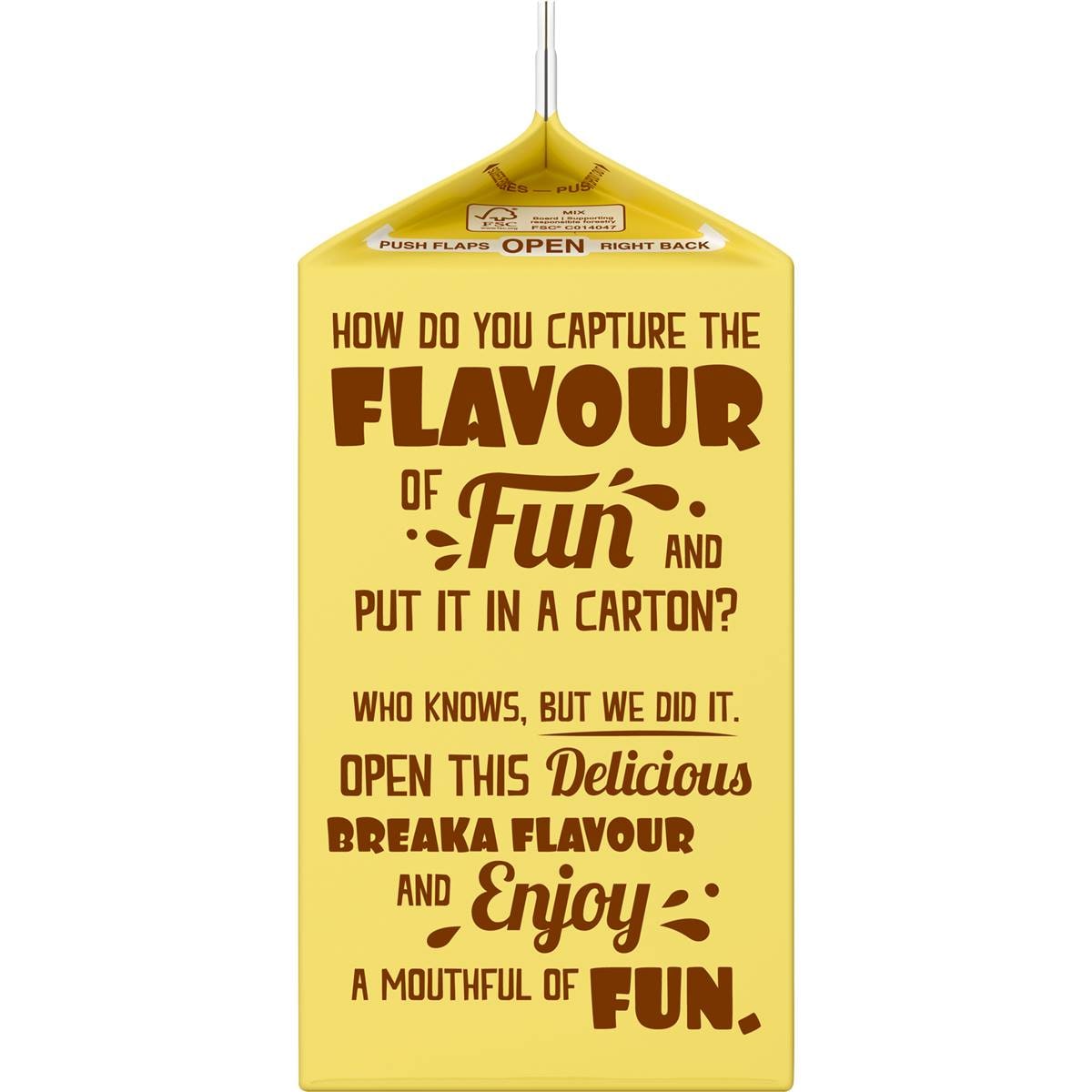 Breaka Chupa Chups Choco Vanilla 600ml Woolworths