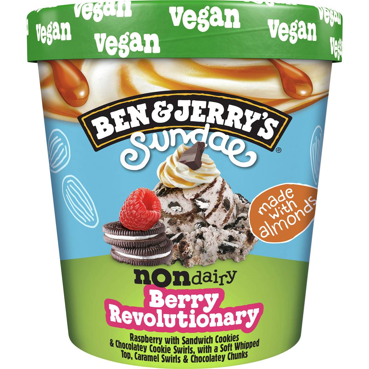 Ben & Jerry's Berry Revolution Non Dairy Frozen Dessert