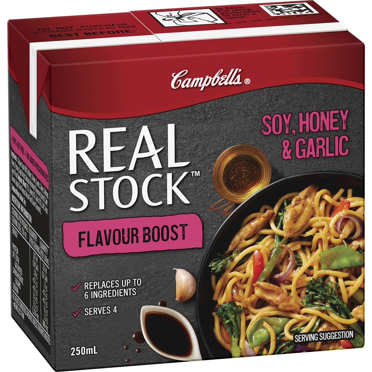 Campbell's Real Stock Flavour Boost Soy, Honey & Garlic