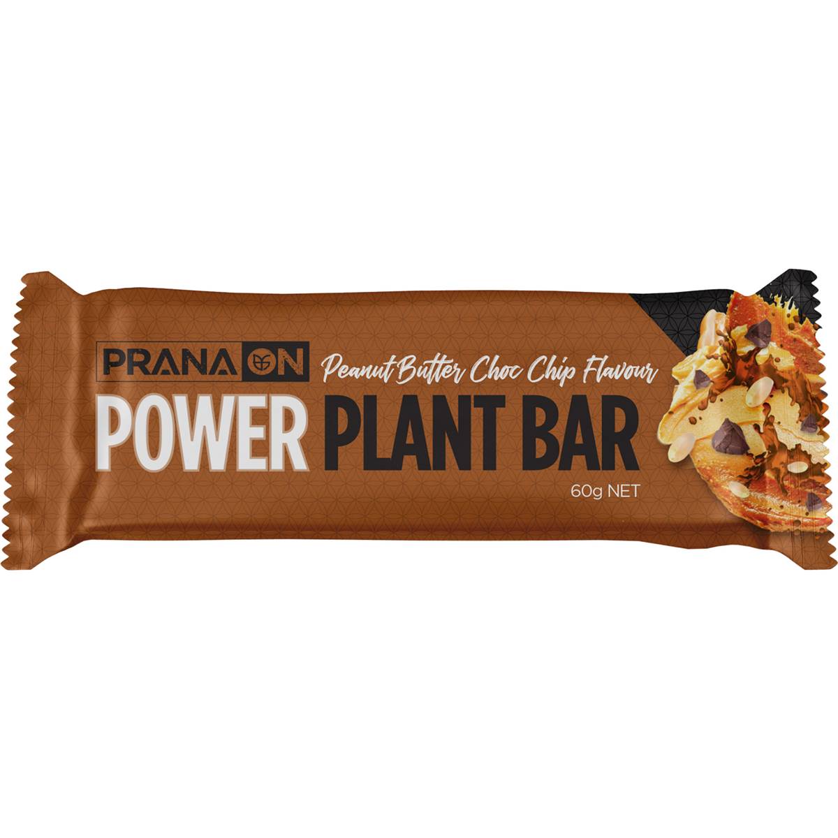 Prana On Power Plant Bar Peanut Butter Choc Chip Flavour
