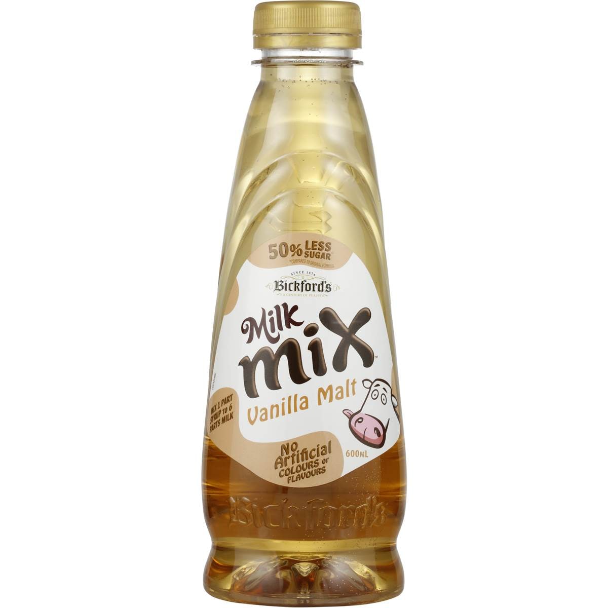 Bickford's Vanilla Malt Milkshake Mix 600ml Woolworths