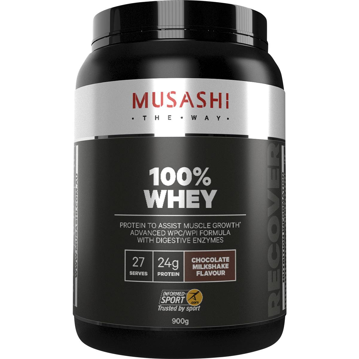 Musashi 100% Whey Chocolate Milkshake Flavour