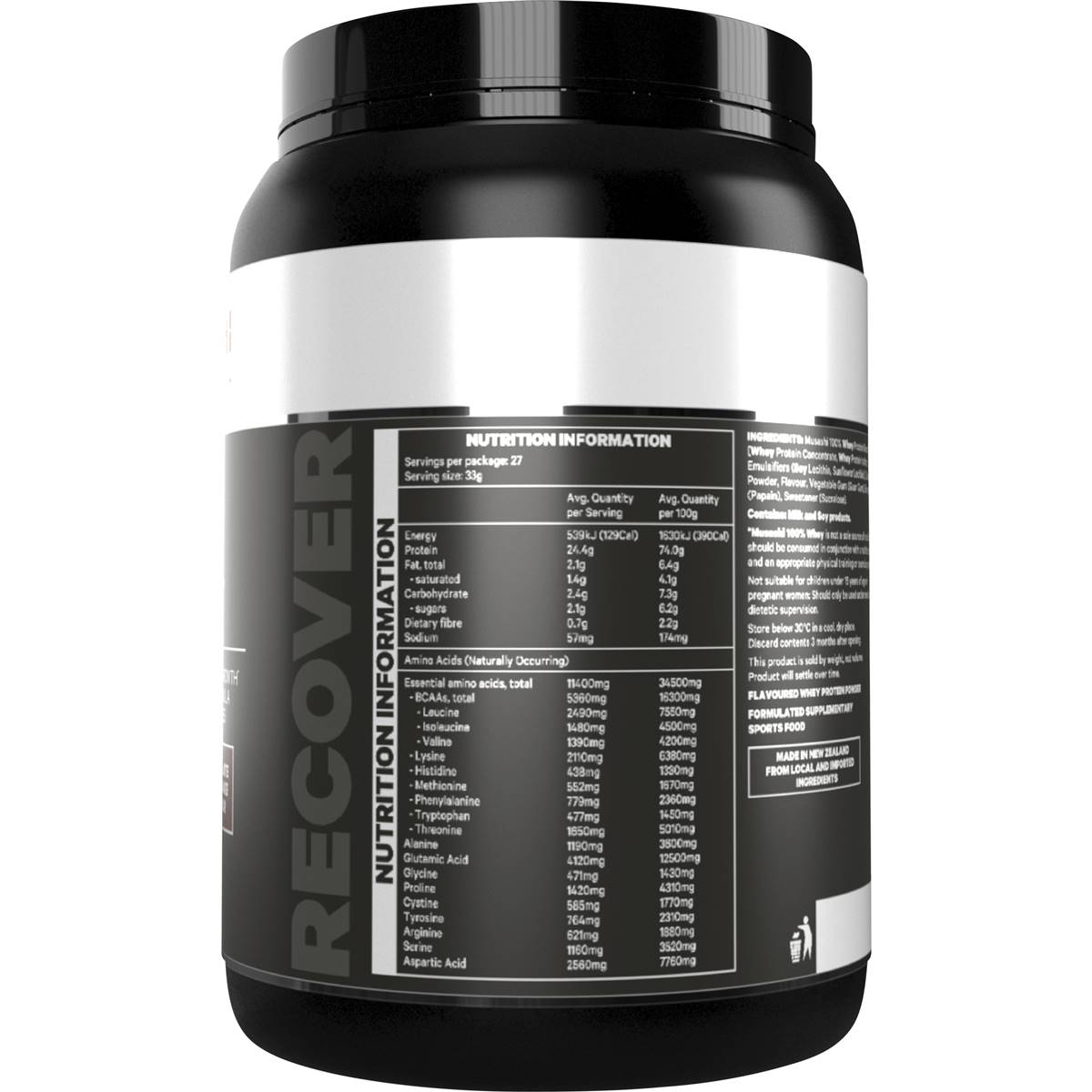Musashi 100 Whey Chocolate Milkshake Flavour 900g Woolworths