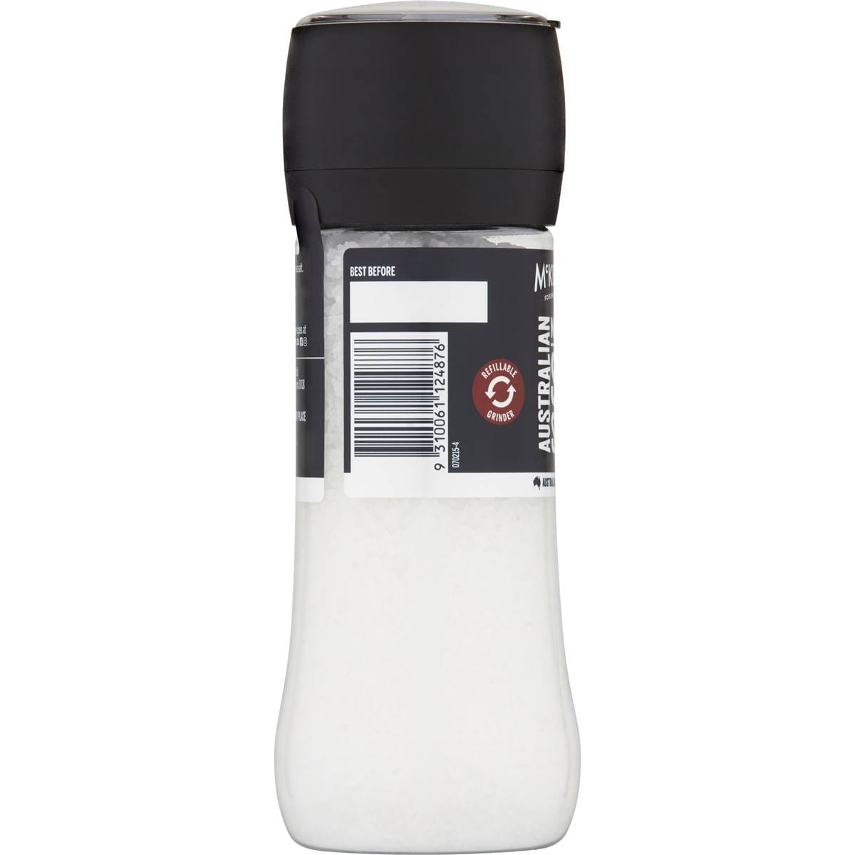 Mckenzie's Natural Sea Salt Grinder 410g Woolworths