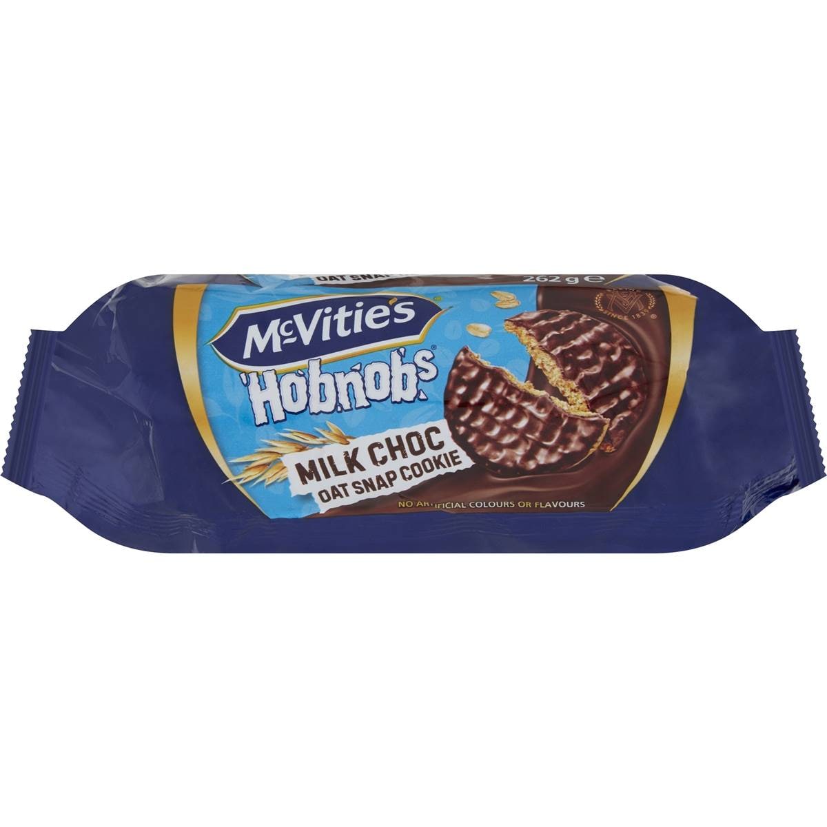 Mcvitie's Hobnobs Milk Chocolate 262g Woolworths