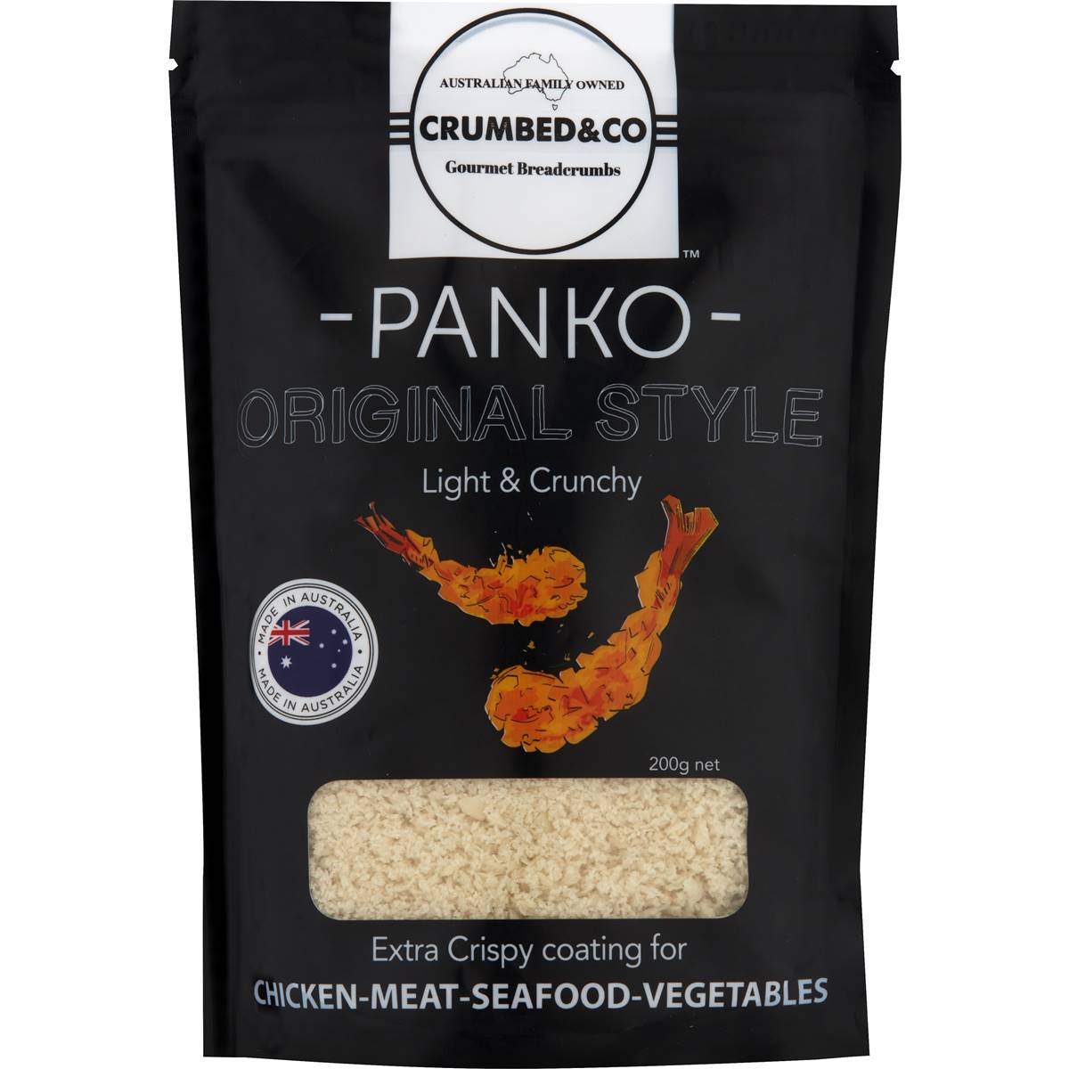 Crumbed & Co Original Style Panko Breadcrumbs 200g Woolworths