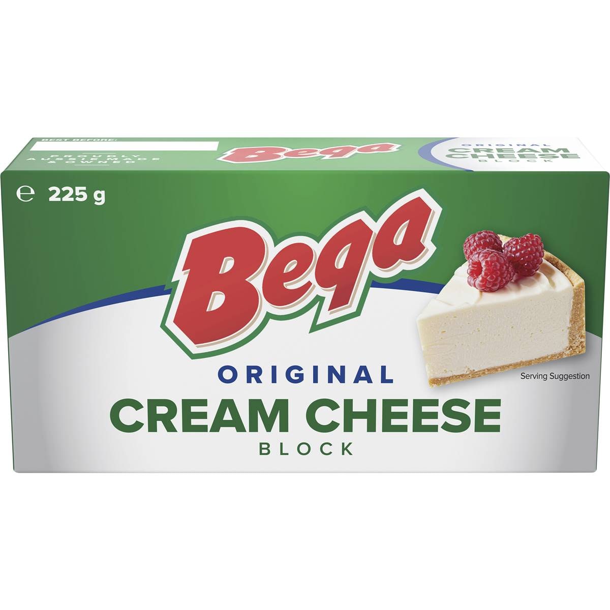 Bega Original Cream Cheese Block 225g Woolworths
