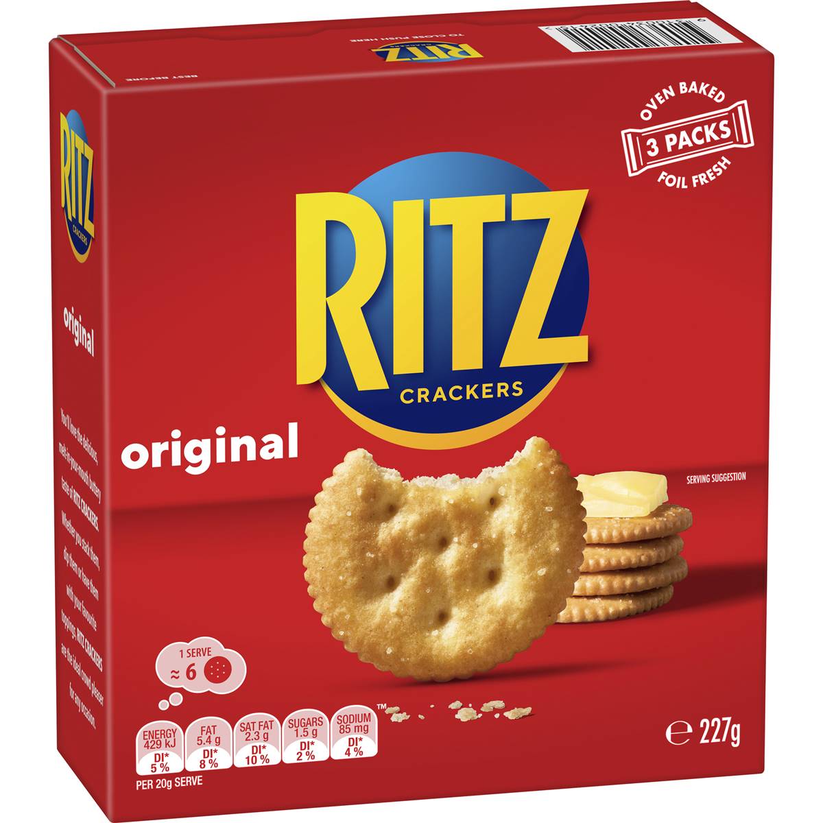 Ritz Original Crackers 227g Woolworths