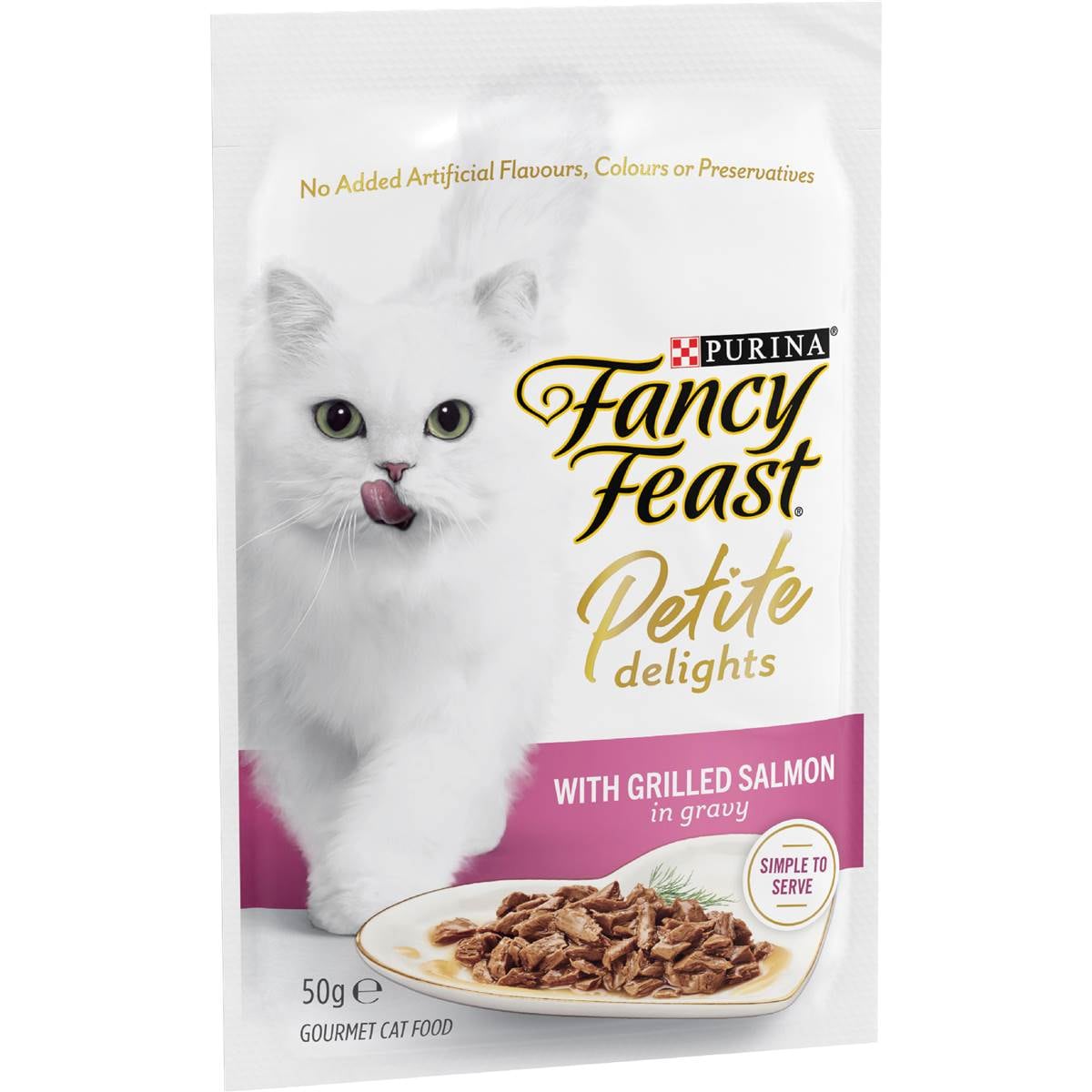 Fancy Feast Petite Delights Salmon Wet Cat Food 50g