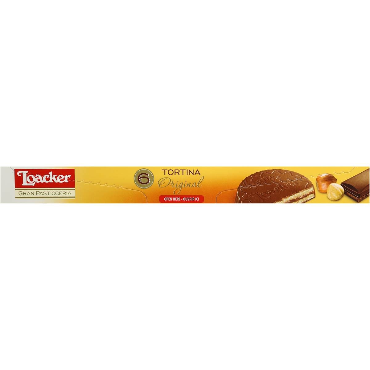 Loacker Wafers Original Hazelnut Tortina 125g Woolworths