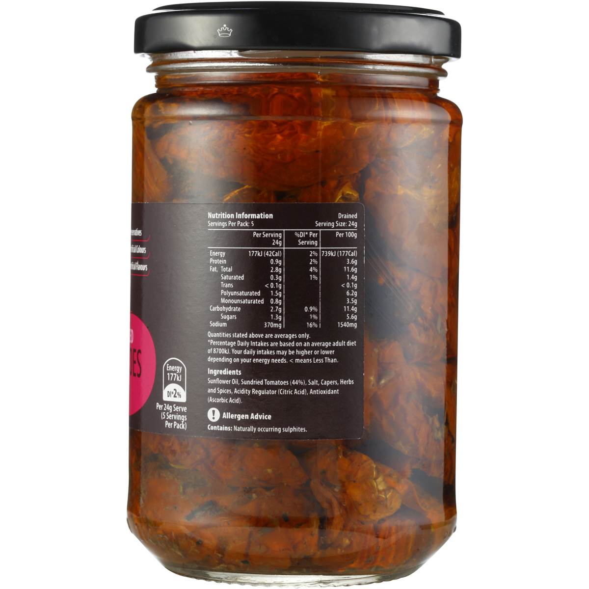 Select Tomatoes Sundried 270g Woolworths