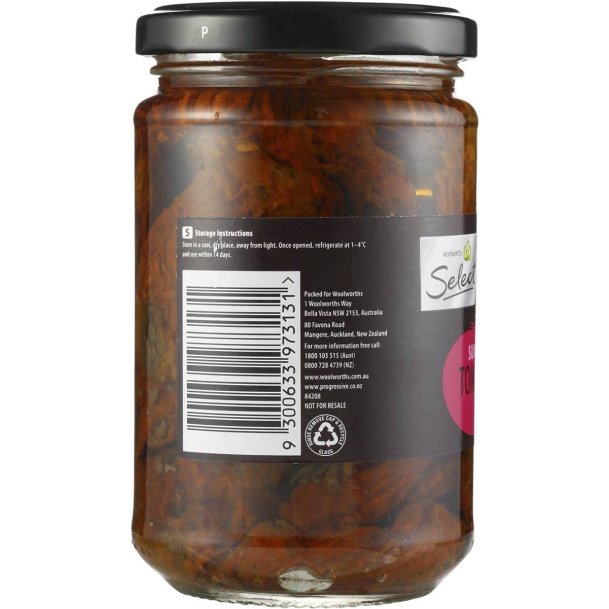 Select Tomatoes Sundried 270g Woolworths