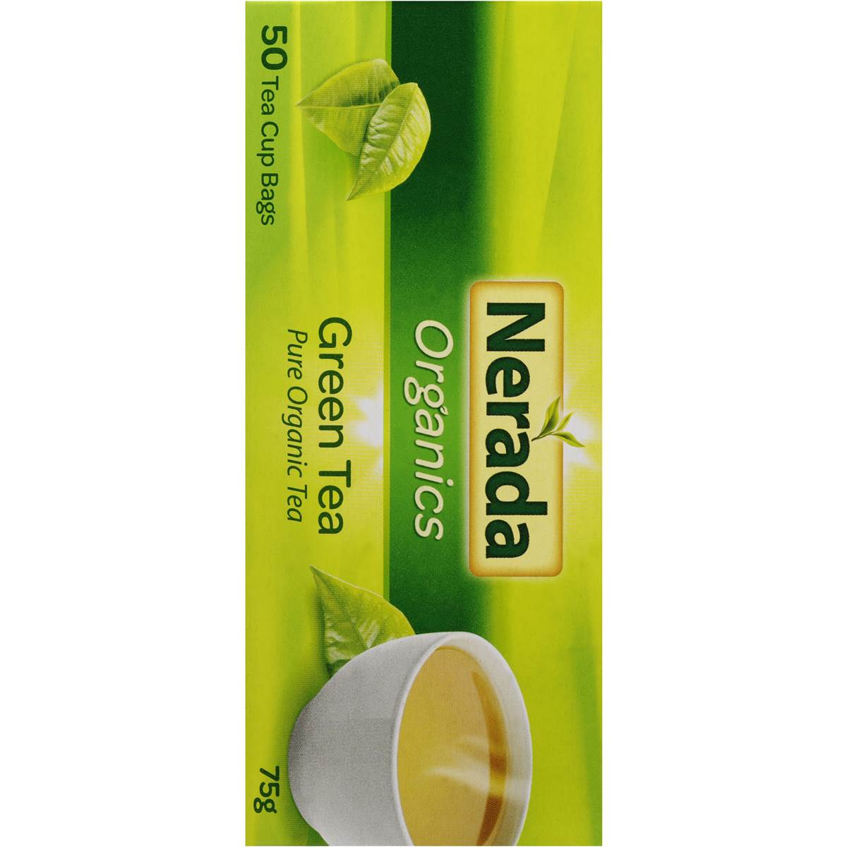 Nerada Organic Green Tea Bags 50 Pack 75g Woolworths