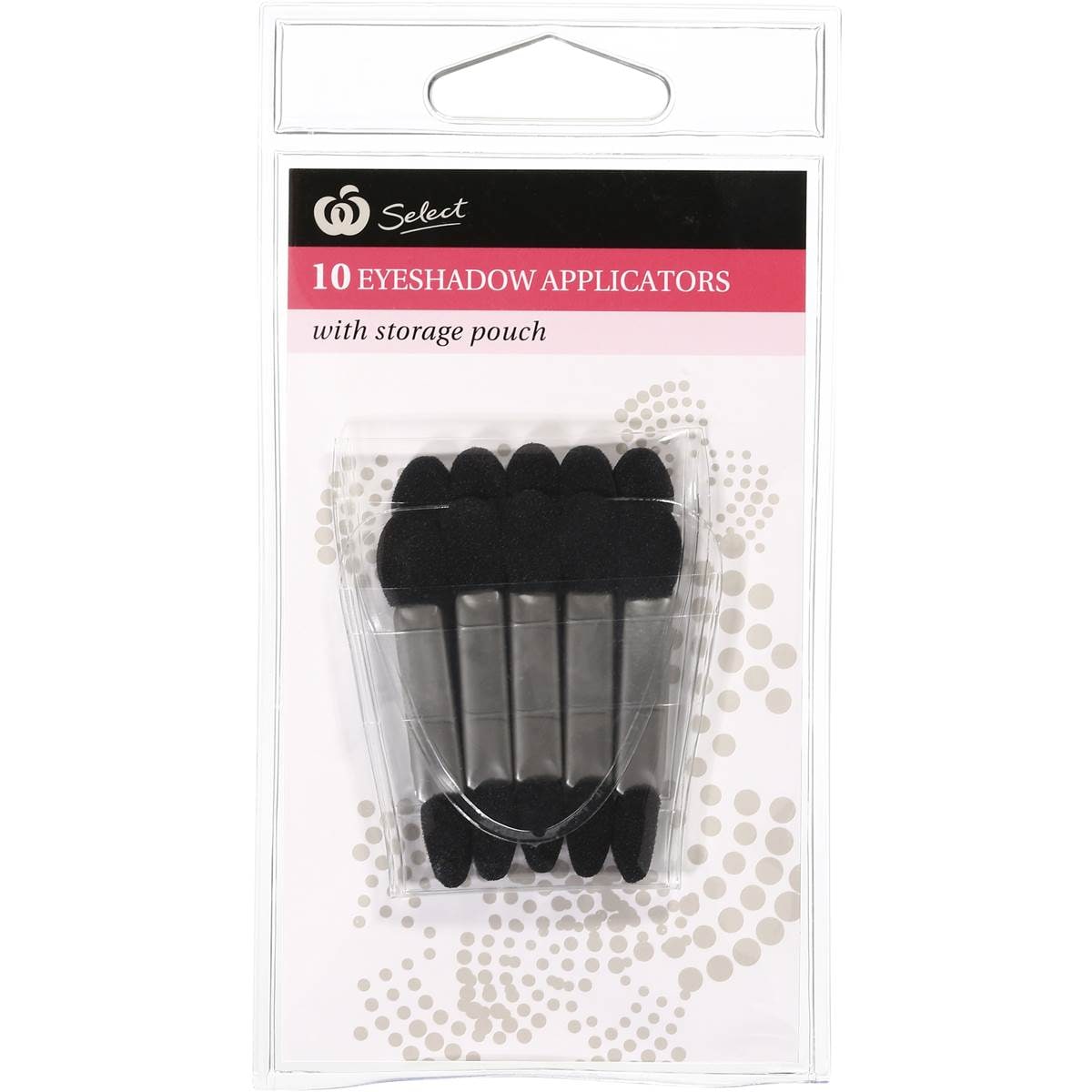 Select Eye Shadow Cosmetic Applicators 10 Pack Woolworths