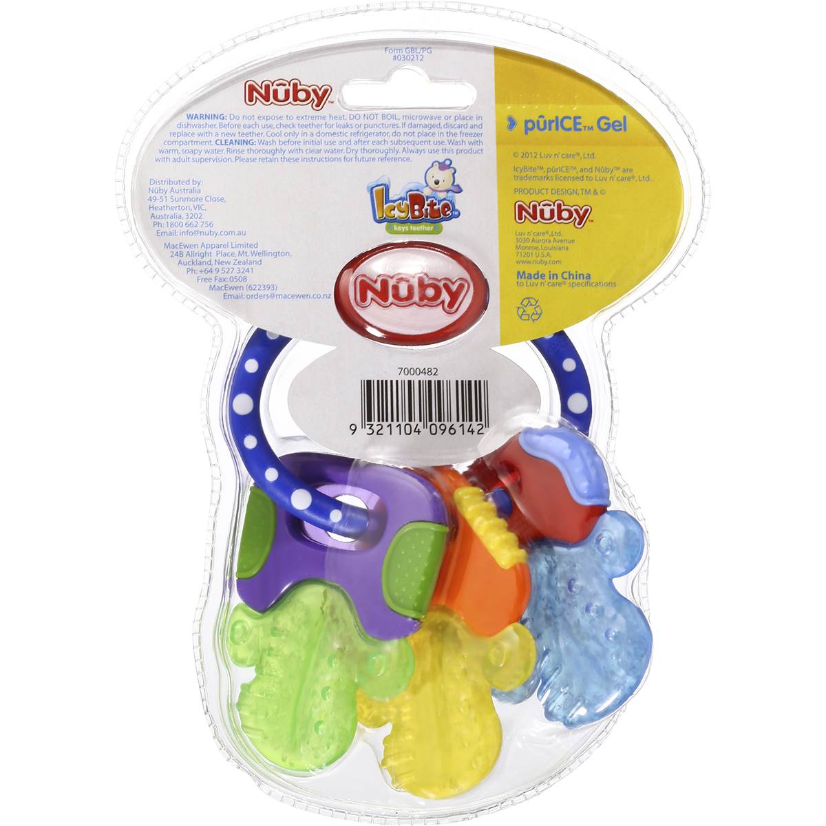 Nuby Teether Keys Each Woolworths