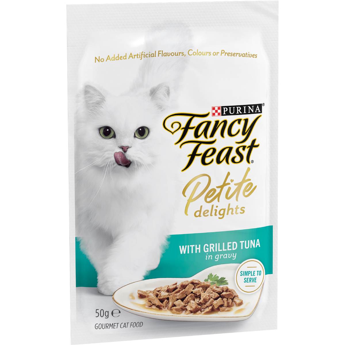Fancy Feast Petite Delights Tuna Cat Food 50g Woolworths Fancy Feast Petite Delights Tuna Cat Food 50g Woolworths