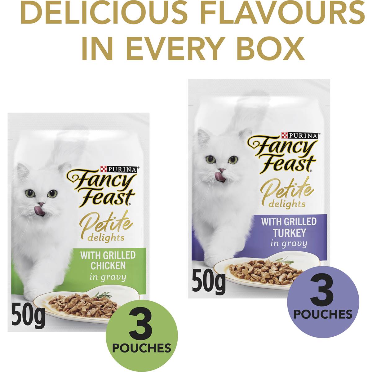 Fancy Feast Petite Delights Chicken & Turkey Cat Food 6 Pack Woolworths